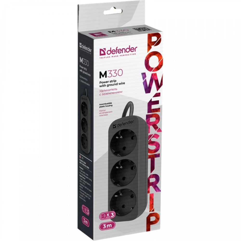 Сетевой фильтр Defender M330 99322