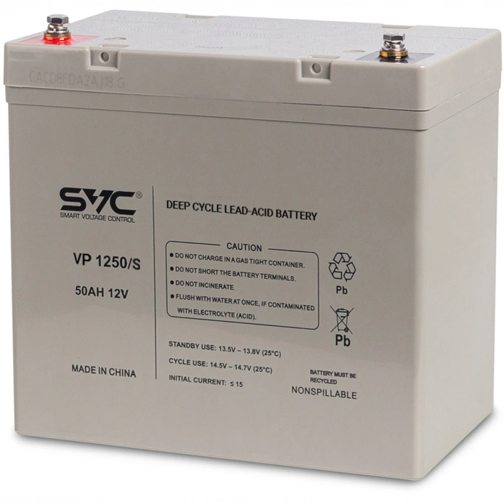 Сменные аккумуляторы АКБ для ИБП SVC VP1250/S 12 В