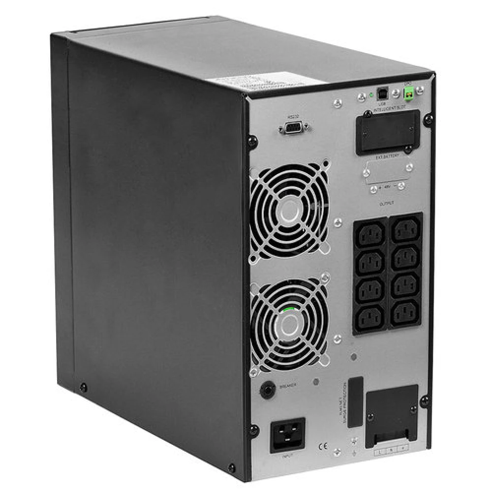 Источник бесперебойного питания Powerman Online 2000I POWERMAN Online 2000I (IEC320) 2000 ВА, 1800 Вт