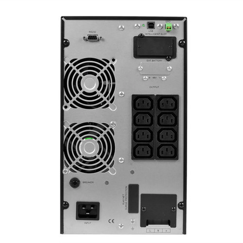 Источник бесперебойного питания Powerman Online 2000I POWERMAN Online 2000I (IEC320) 2000 ВА, 1800 Вт