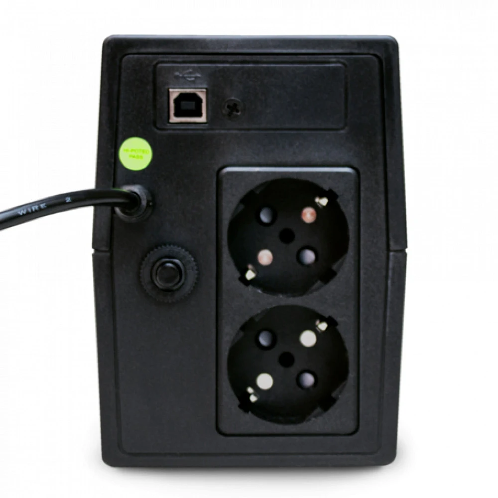 Источник бесперебойного питания Powerman Back Pro 650 Plus POWERMAN Back Pro 650 Plus 650 ВА, 360 Вт