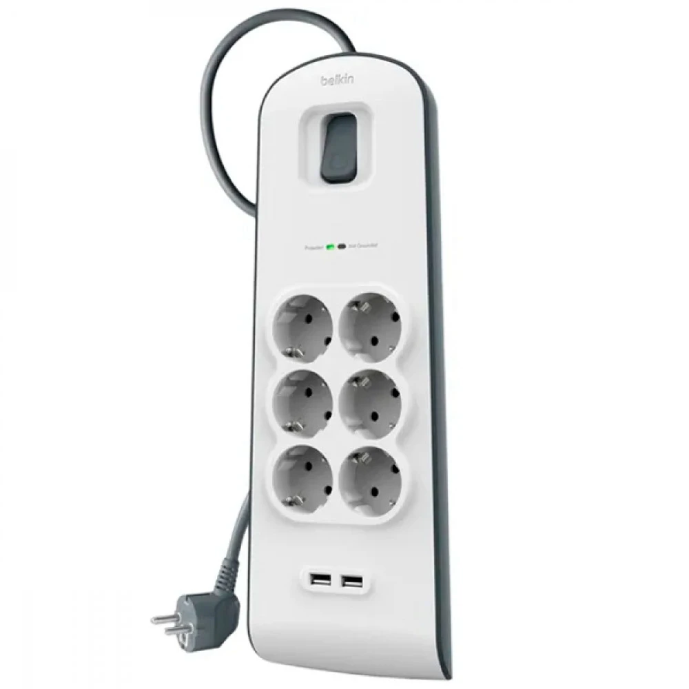 Сетевой фильтр Belkin BSV604vf2M