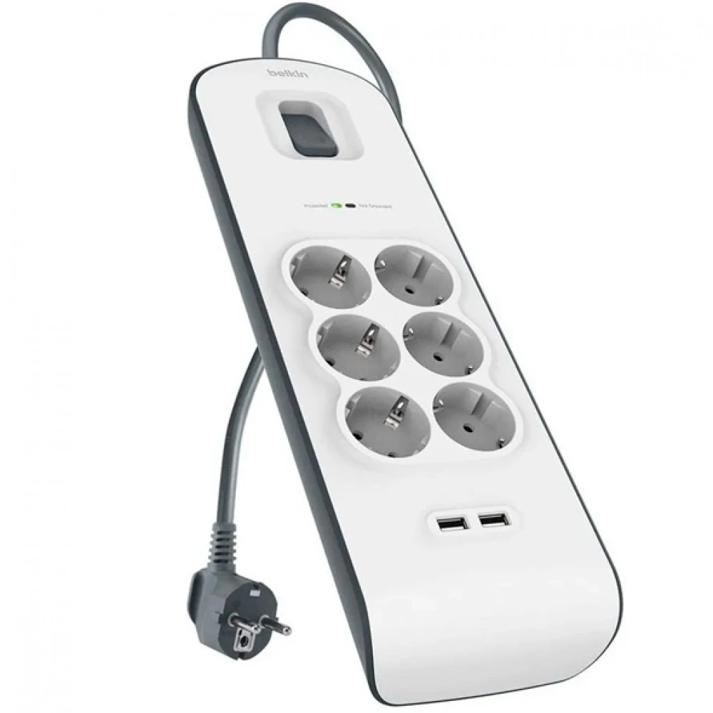 Сетевой фильтр Belkin BSV604vf2M