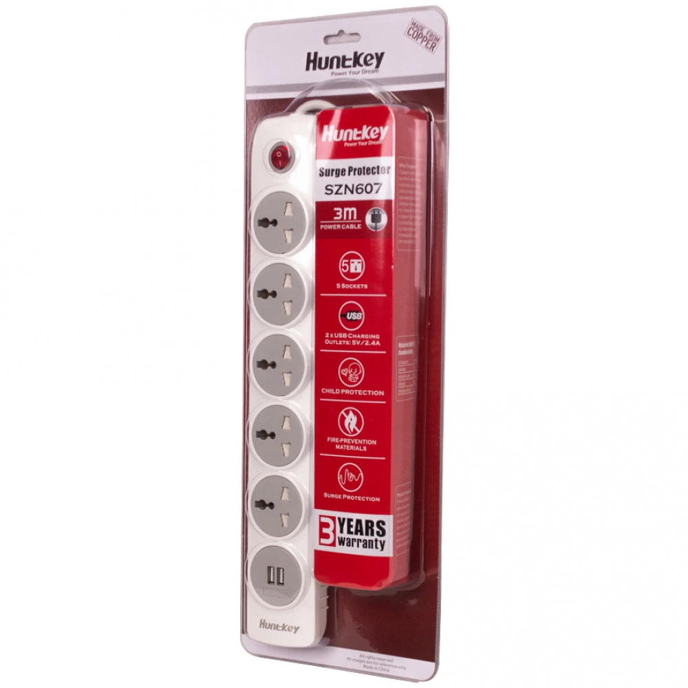 Сетевой фильтр Huntkey SZN607 SZN-607033000R