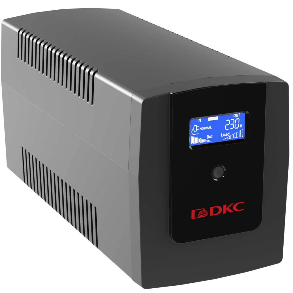 Источник бесперебойного питания DKC Info LCD INFOLCD1500I 1500 ВА, 900 Вт