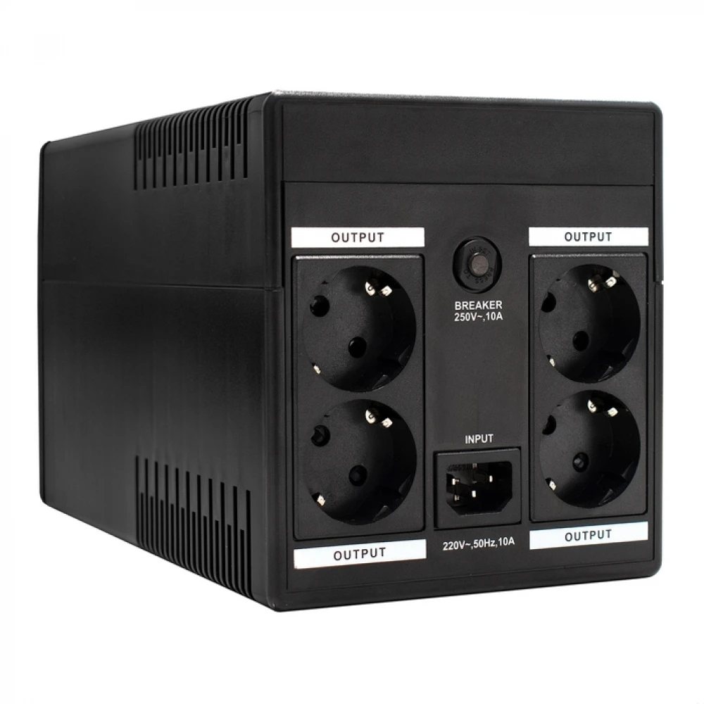 Источник бесперебойного питания ExeGate SpecialPro Smart LLB-1200.LCD.AVR.4SH EP285495RUS 1200 ВА, 750 Вт