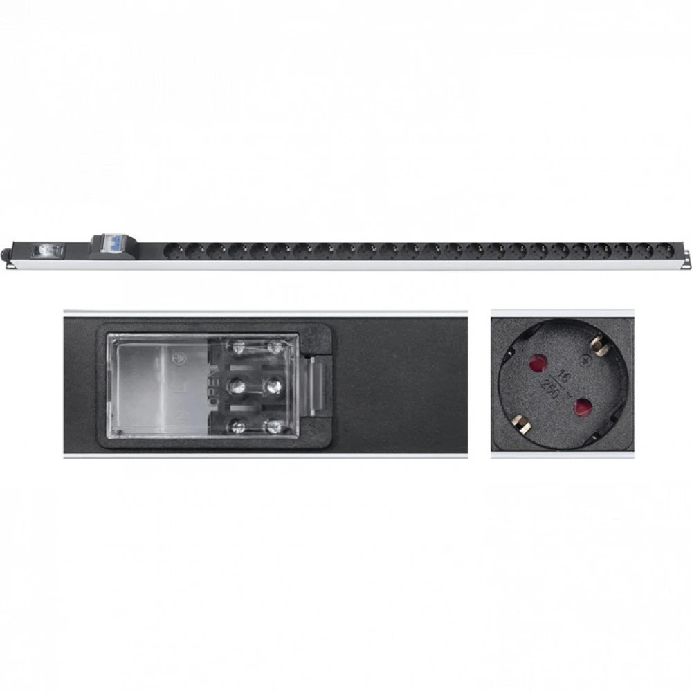 Сетевой фильтр Cabeus PDU-32-24S-B-T