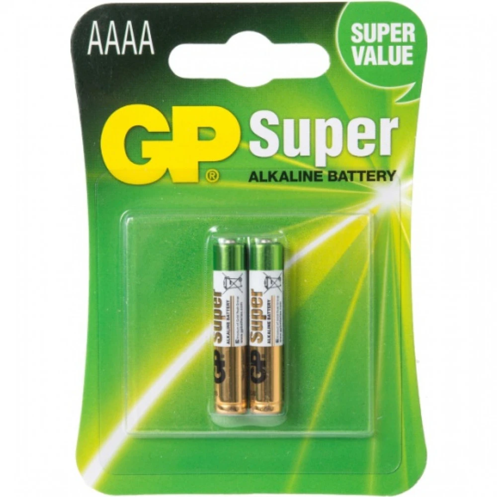 Батарейка GP Super Alkaline GP 25A-2CR2 AAAA