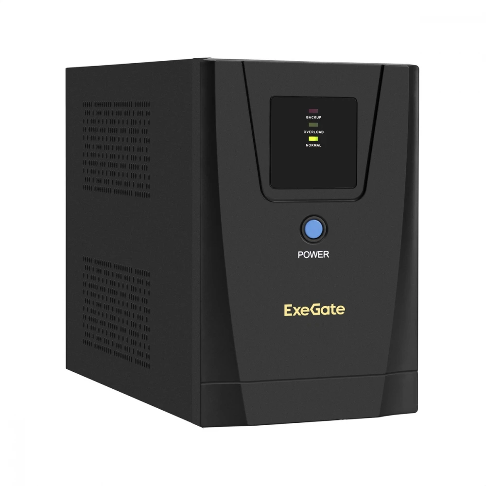 Источник бесперебойного питания ExeGate SpecialPro UNB-1500.LED.AVR.2SH.3C13 EX292797RUS 1500 ВА, 950 Вт