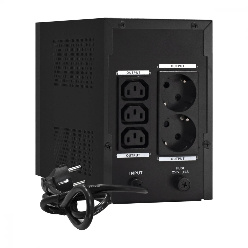 Источник бесперебойного питания ExeGate SpecialPro Smart LLB-1200.LCD.AVR.2SH.3C13 EX292795RUS 1200 ВА, 750 Вт