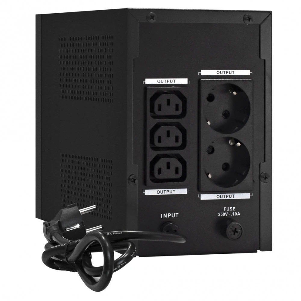 Источник бесперебойного питания ExeGate SpecialPro UNB-1200.LED.AVR.2SH.3C13 EX292793RUS 1200 ВА, 750 Вт