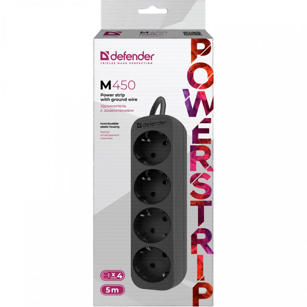Сетевой фильтр Defender M450 99327