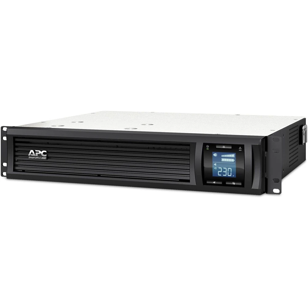 Источник бесперебойного питания APC Smart-UPS C 2000 RM SMC2000I-2U 2000 ВА, 1300 Вт