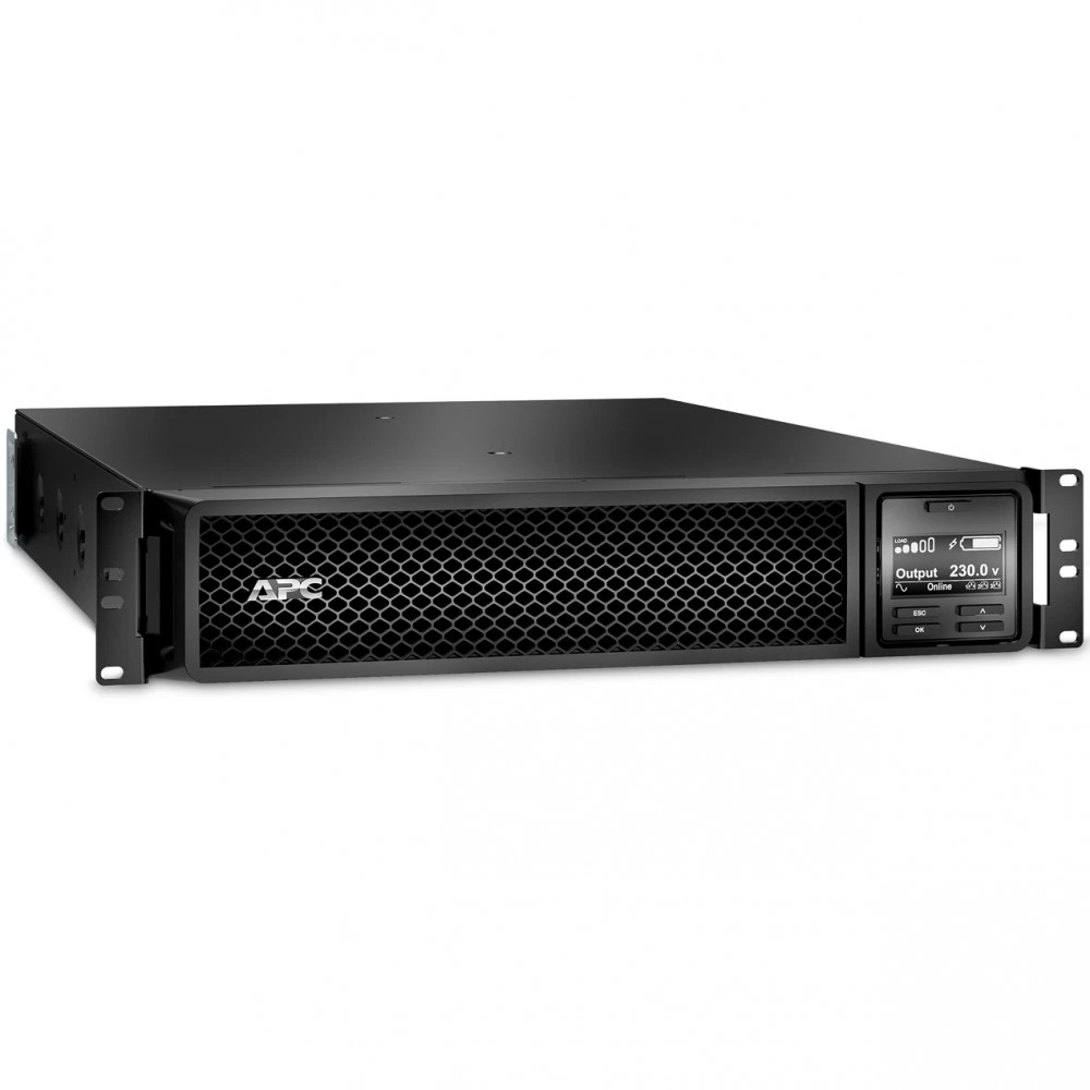 Источник бесперебойного питания APC Smart-UPS SRT 2200 RM SRT2200RMXLI 2200 ВА, 1980 Вт