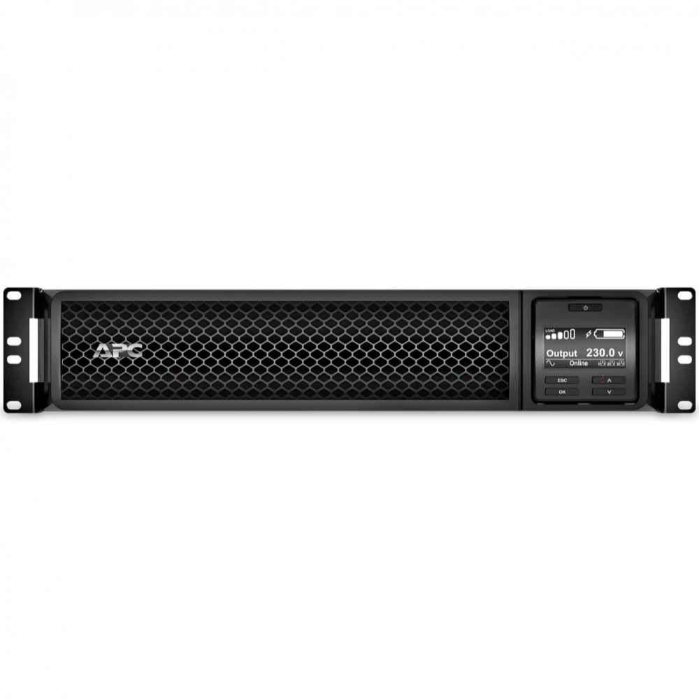 Источник бесперебойного питания APC Smart-UPS SRT 2200 RM SRT2200RMXLI 2200 ВА, 1980 Вт