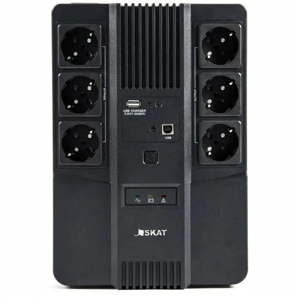 Источник бесперебойного питания БАСТИОН SKAT-UPS 600 AI 600 ВА, 360 Вт