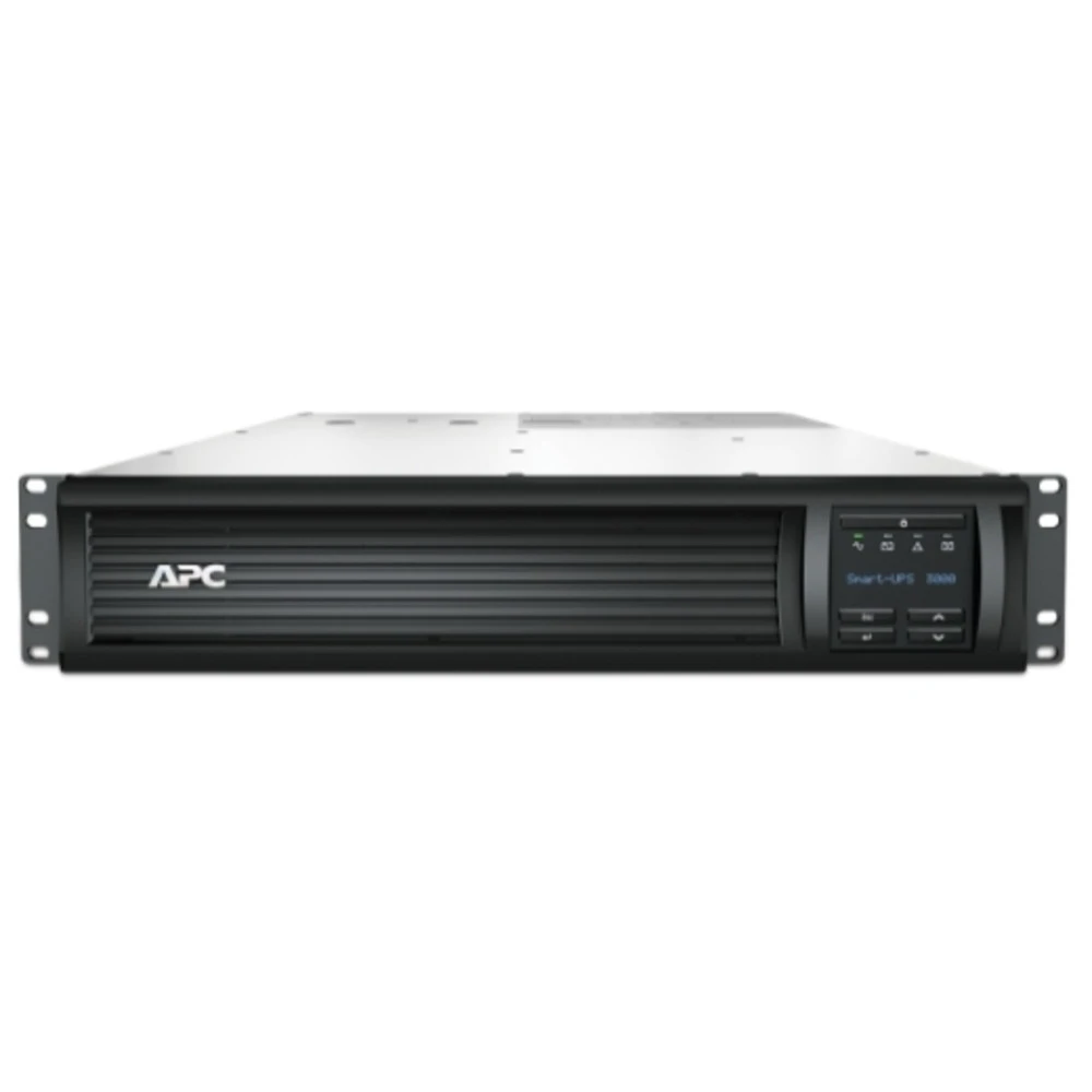 Источник бесперебойного питания APC Smart-UPS мощностью 3000 ВА, ЖК-экран, для установки в стойку высотой 2U, 230 В, с технологией SmartConnect SMT3000RMI2UC 3000 ВА, 2700 Вт