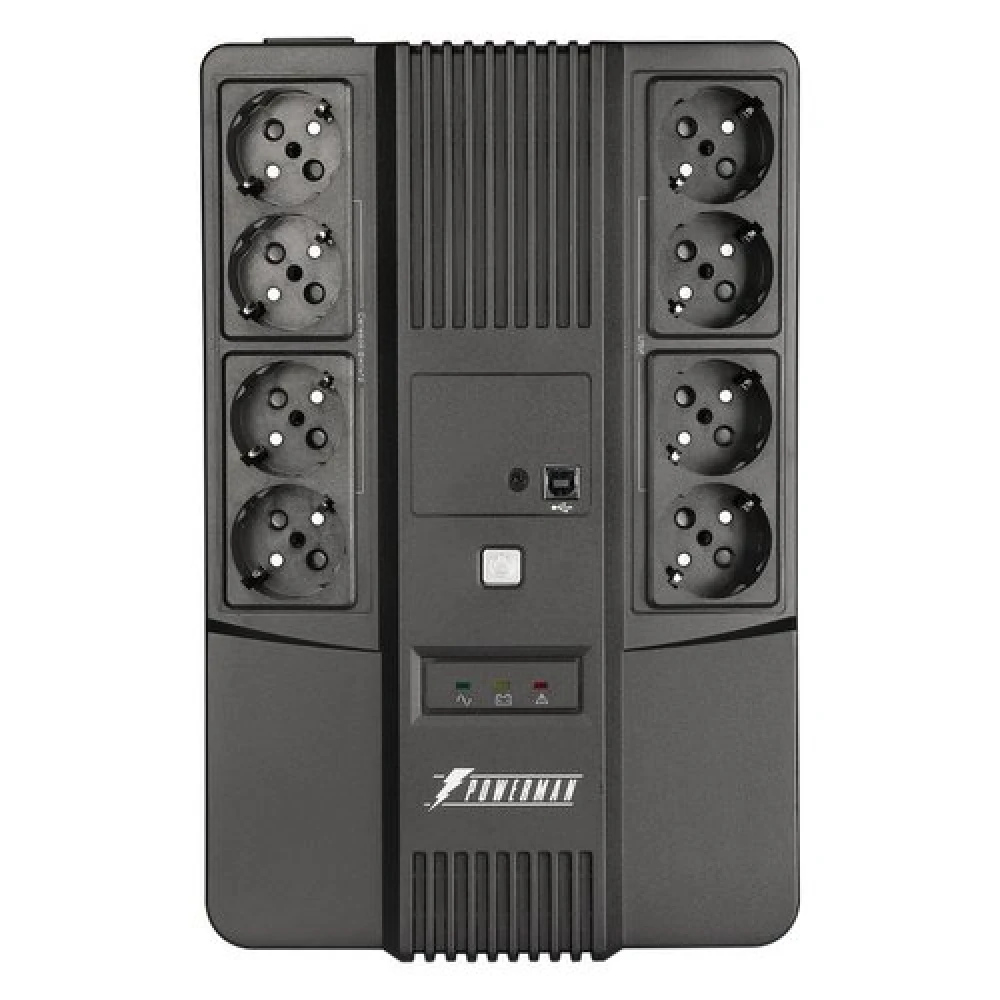Источник бесперебойного питания Powerman Brick 650 PLUS 6188709 650 ВА, 480 Вт