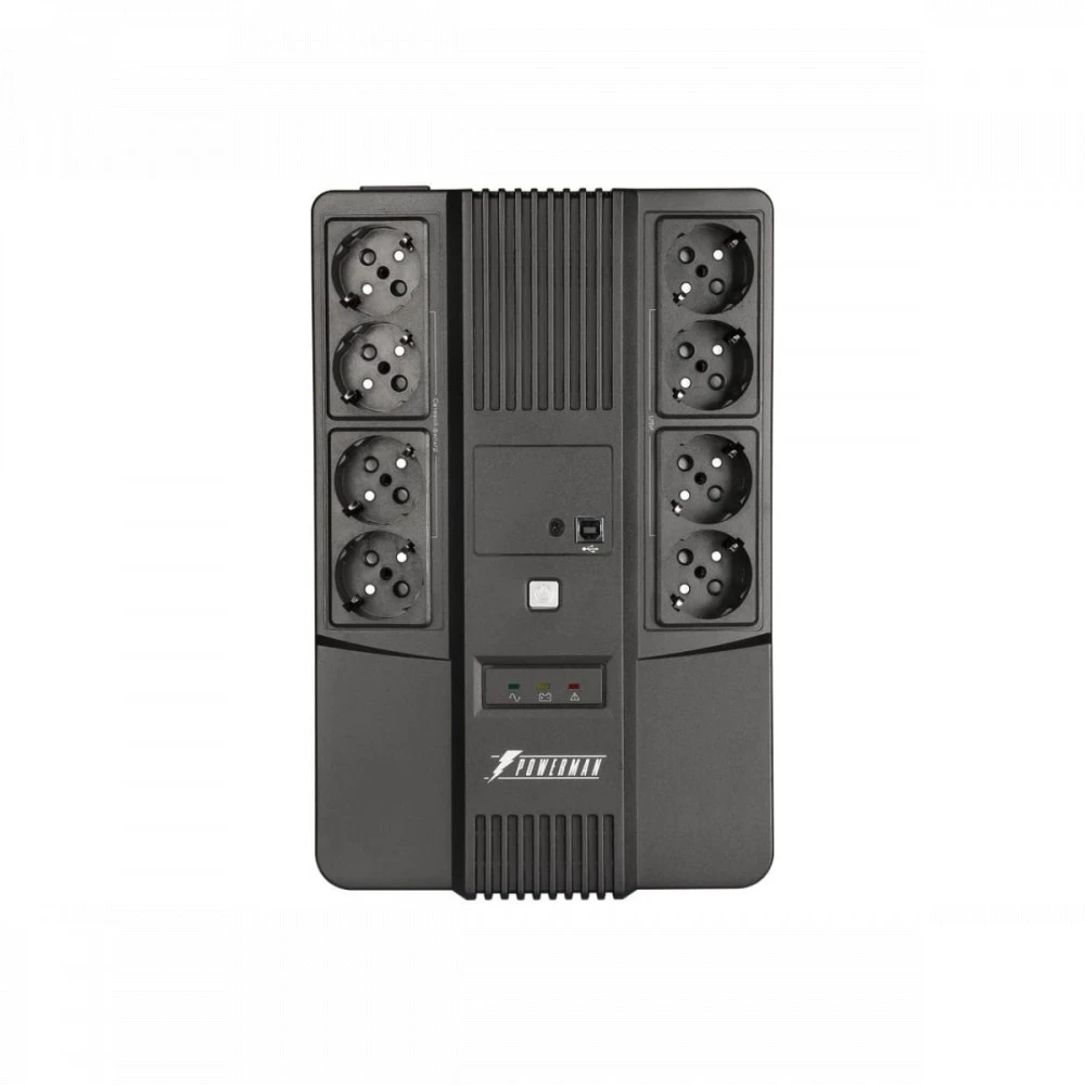 Источник бесперебойного питания Powerman UPS Brick 850 PLUS 6188712 850 ВА, 550 Вт
