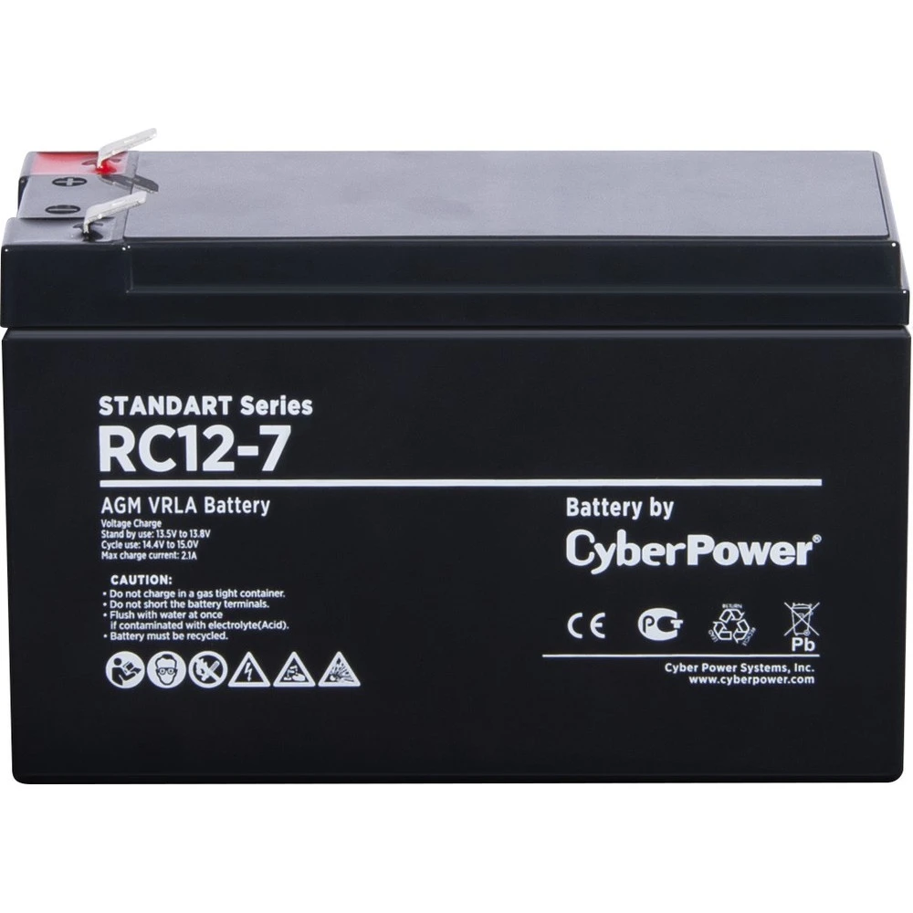 Сменные аккумуляторы АКБ для ИБП CyberPower RC12-7 12 В