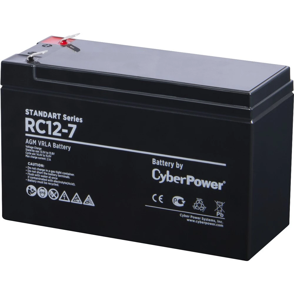 Сменные аккумуляторы АКБ для ИБП CyberPower RC12-7 12 В
