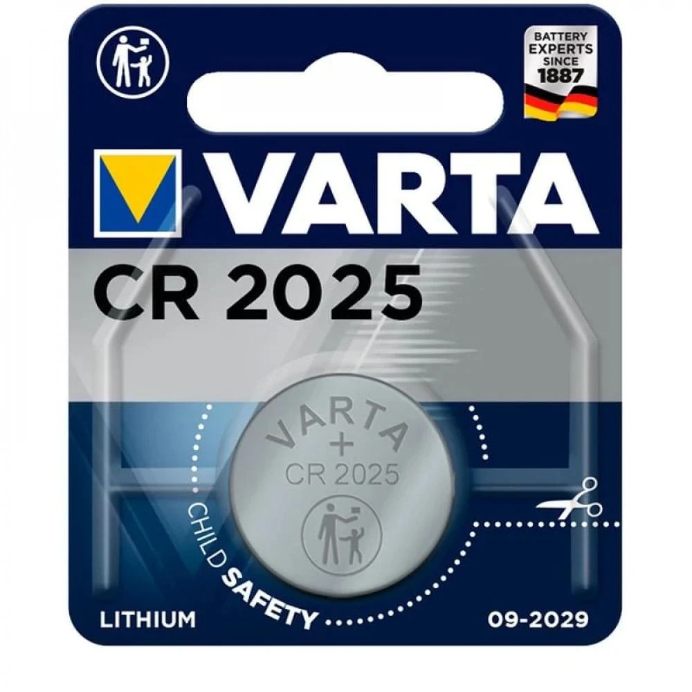 Батарейка VARTA Electronics CR2025 3V 170mAh 74817