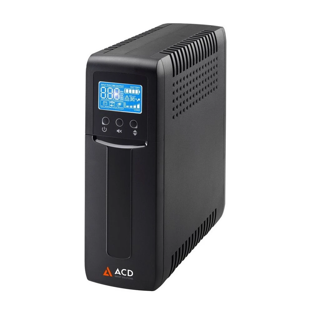 Источник бесперебойного питания ACD PW-Slim 1200 82P-C54003-00G 1200 ВА, 720 Вт