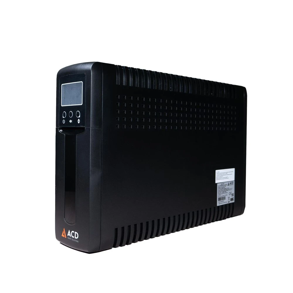 Источник бесперебойного питания ACD PW-Slim 1200 82P-C54003-00G 1200 ВА, 720 Вт