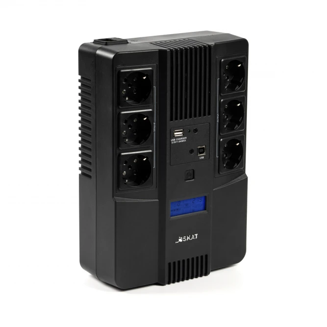 Источник бесперебойного питания БАСТИОН SKAT-UPS 800 AID 800 ВА, 480 Вт