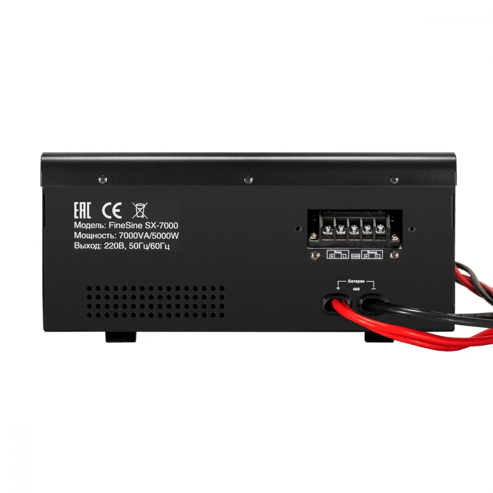 Источник бесперебойного питания ExeGate EX296005RUS + батарея 75Aч EX282983RUS 4шт EX296688RUS 7000 ВА, 5000 Вт
