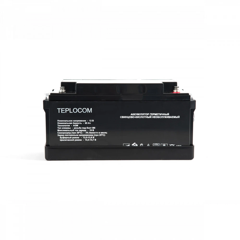 Сменные аккумуляторы АКБ для ИБП БАСТИОН TEPLOCOM 65Ач 12 В
