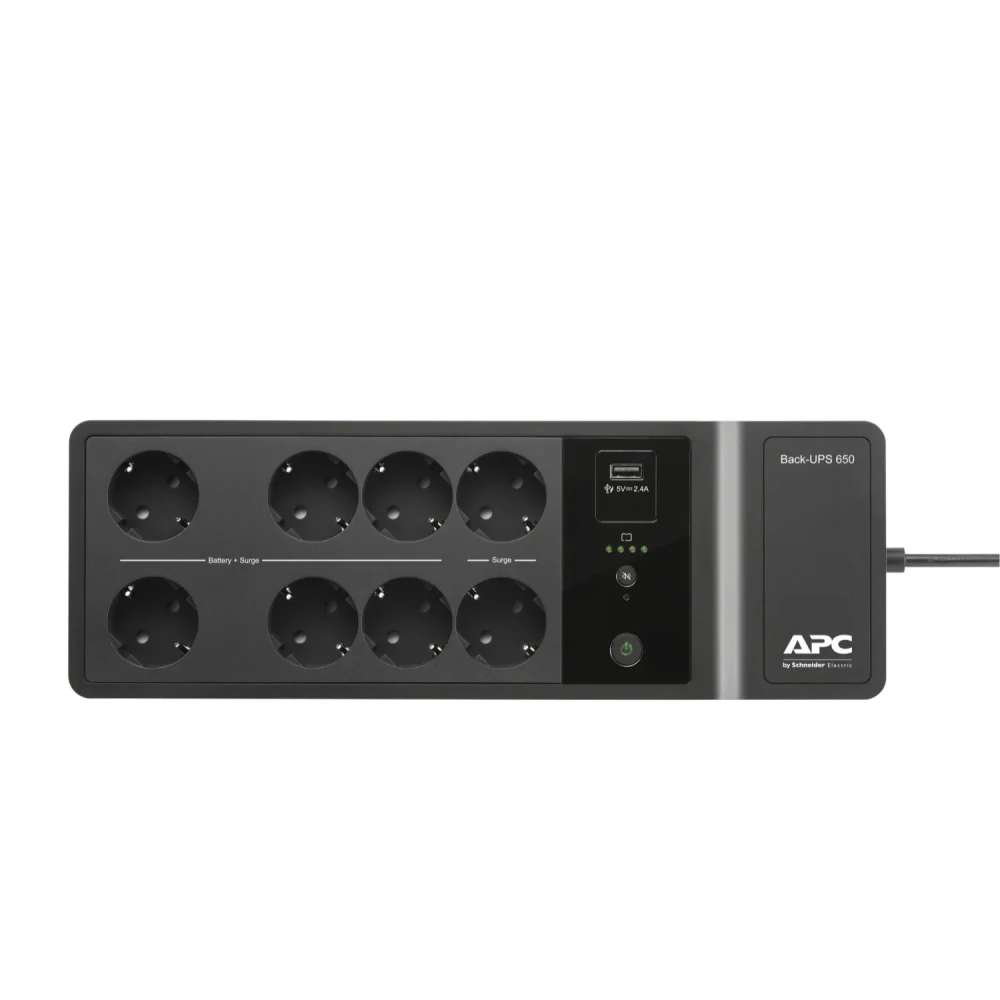 Источник бесперебойного питания APC BE650G2-GR 650 ВА, 400 Вт