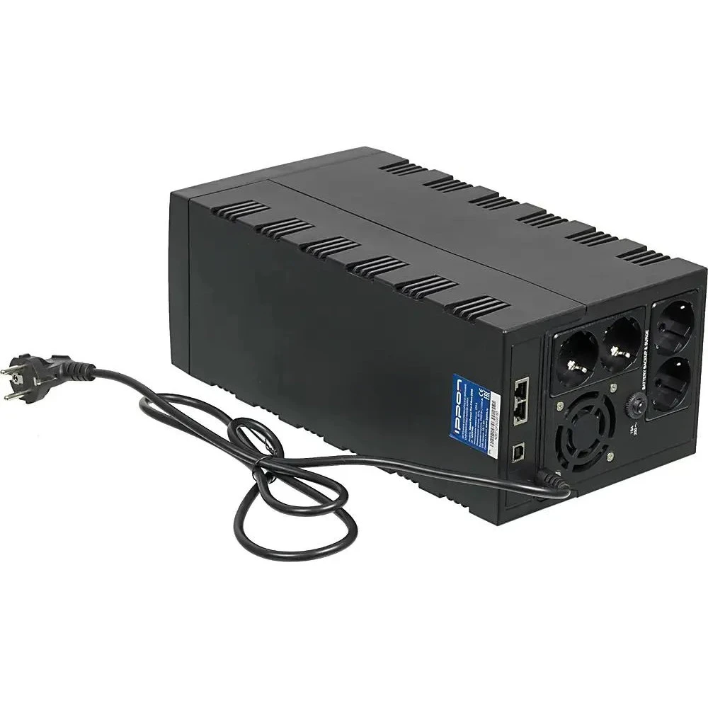 Источник бесперебойного питания IPPON Back Power Pro II Euro 2200 1029746 2200 ВА, 1200 Вт