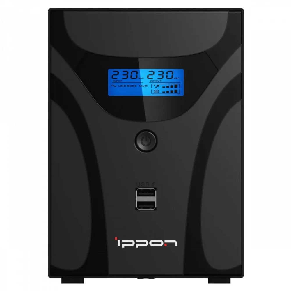 Источник бесперебойного питания IPPON Back Power Pro II Euro 2200 1029746 2200 ВА, 1200 Вт
