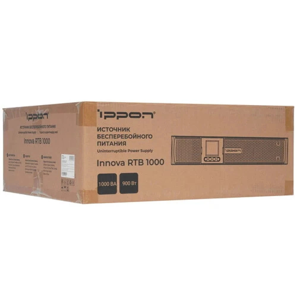 Источник бесперебойного питания IPPON Innova RTB 1000 i2028477 1000 ВА, 900 Вт