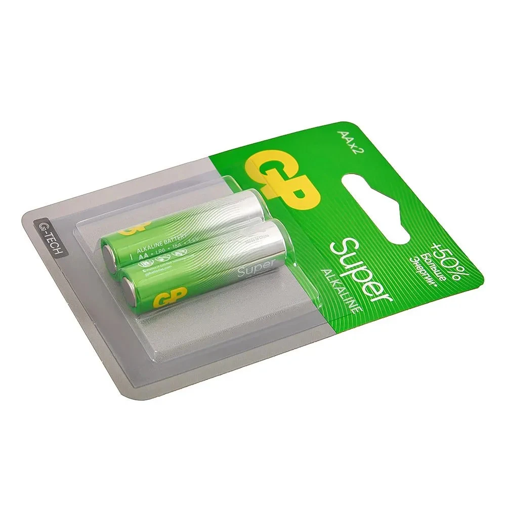 Батарейка GP SUPER ALKALINE АA GP 15AA21-2CRSBC2 20/160
