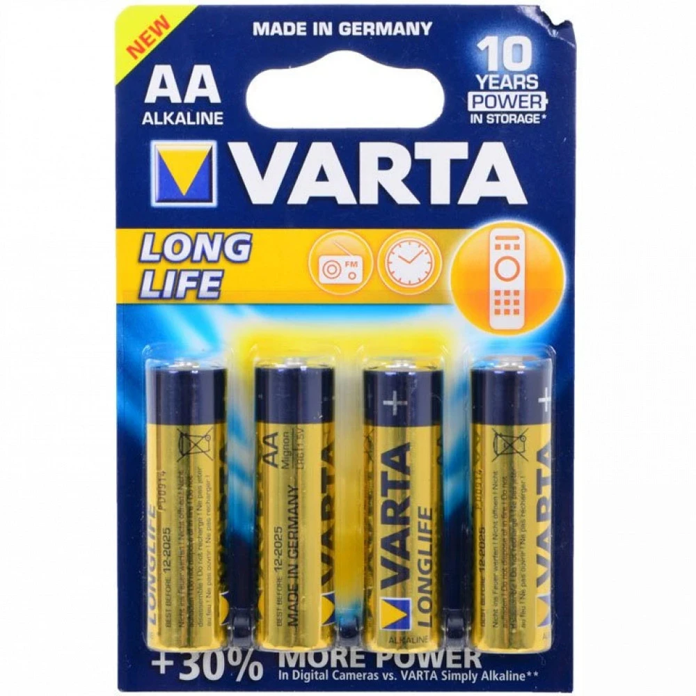 Батарейка VARTA Long Life 4106101414