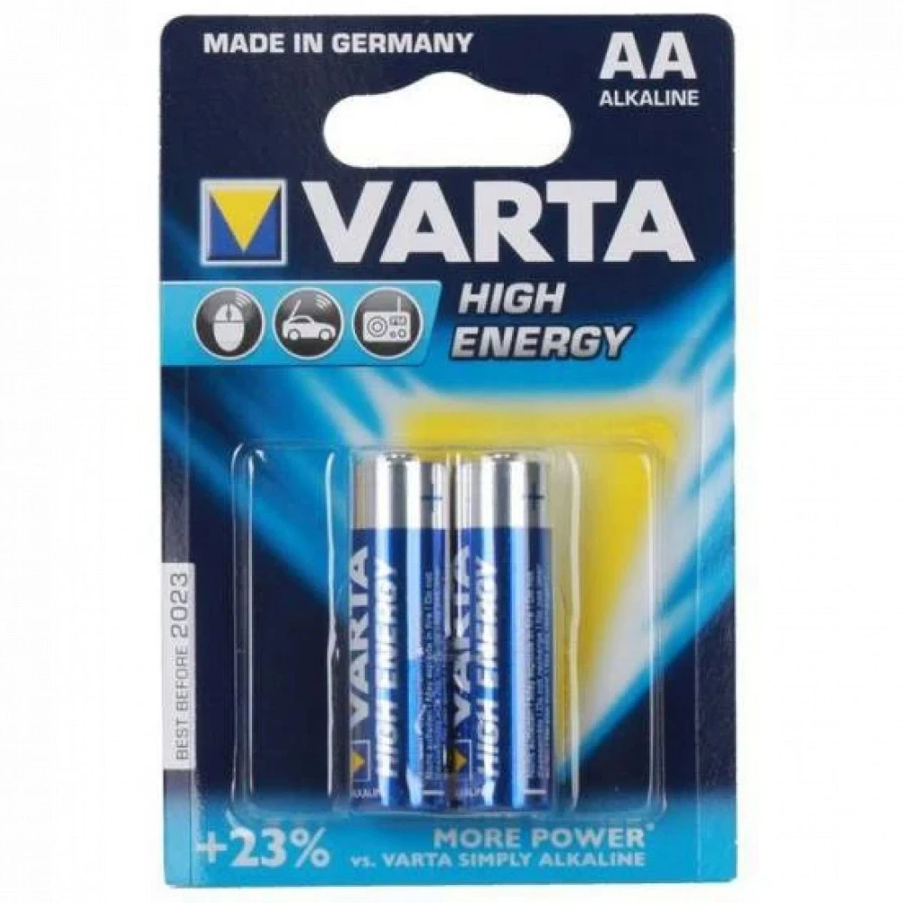 Батарейка VARTA High Energy / Longlife Power 4906121412