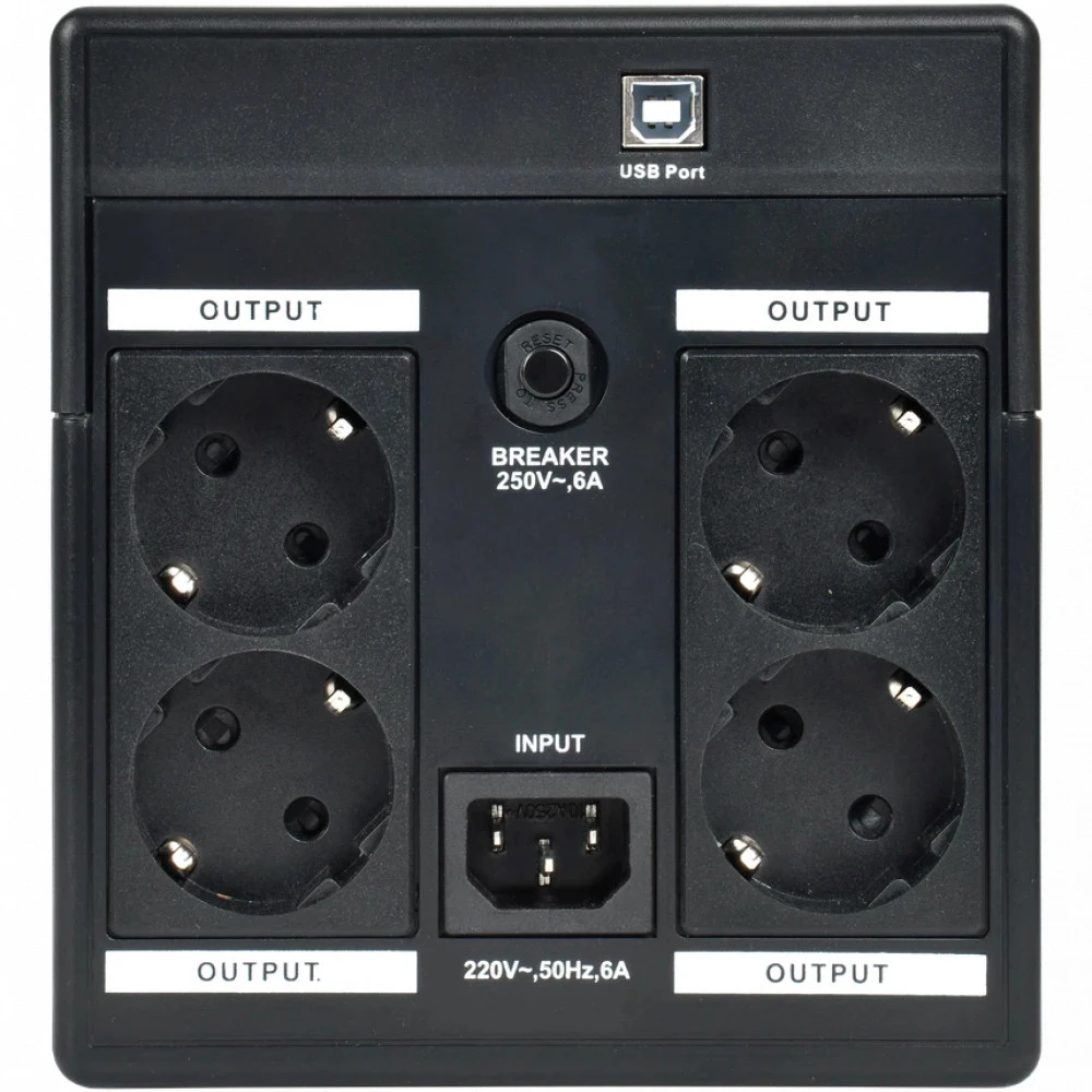 Источник бесперебойного питания ITK EET-1500VA-1-002-S 1500 ВА, 900 Вт