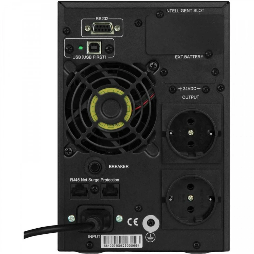 Источник бесперебойного питания Powerman Online 1000 Plus 6121943 1000 ВА, 900 Вт