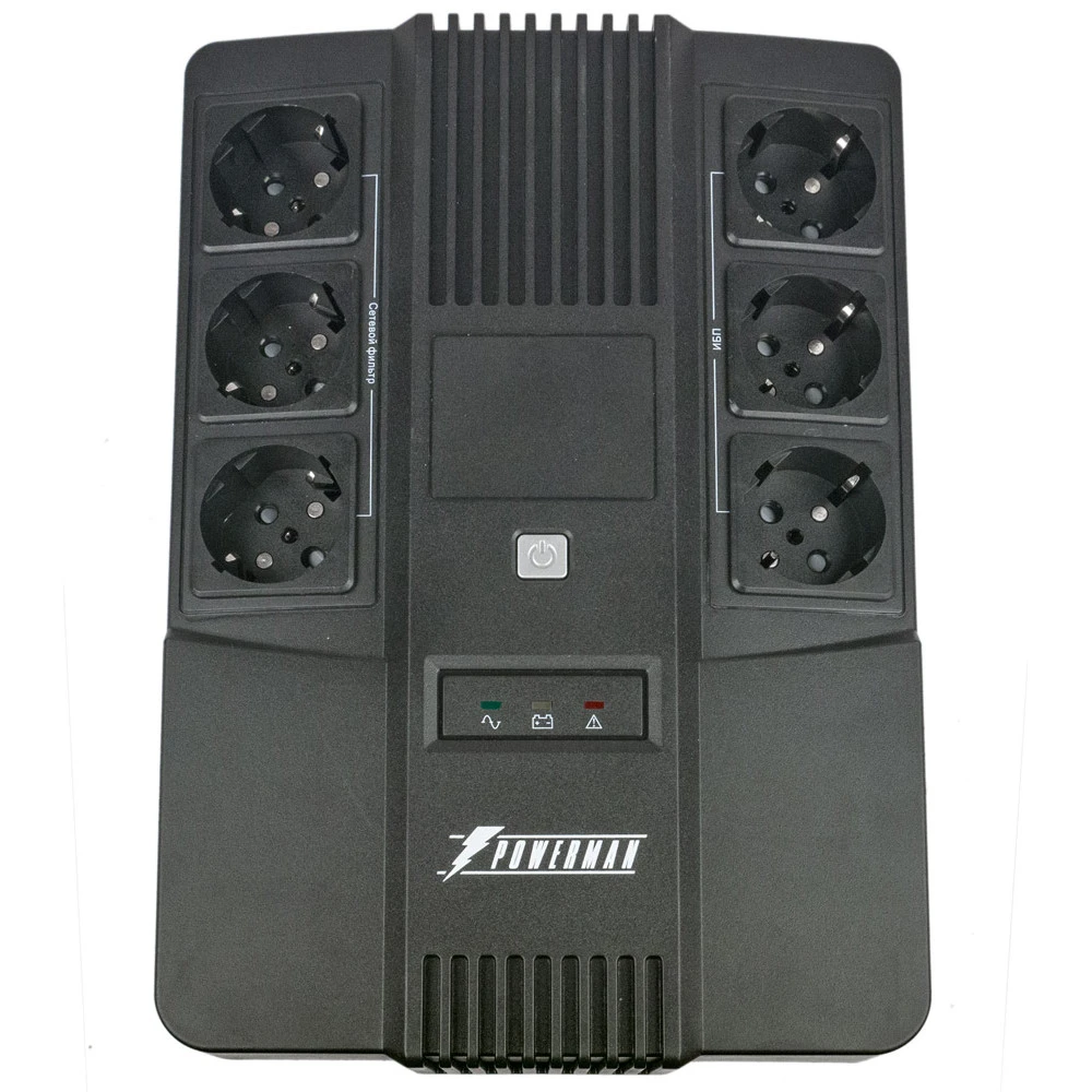Источник бесперебойного питания Powerman BRICK 600 600 ВА, 360 Вт
