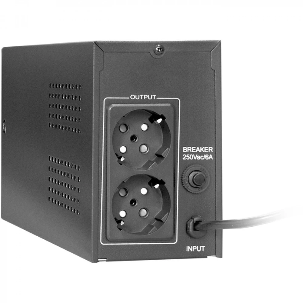 Источник бесперебойного питания ExeGate BNB-600.LED.AVR.2SH EP244543RUS 600 ВА, 360 Вт