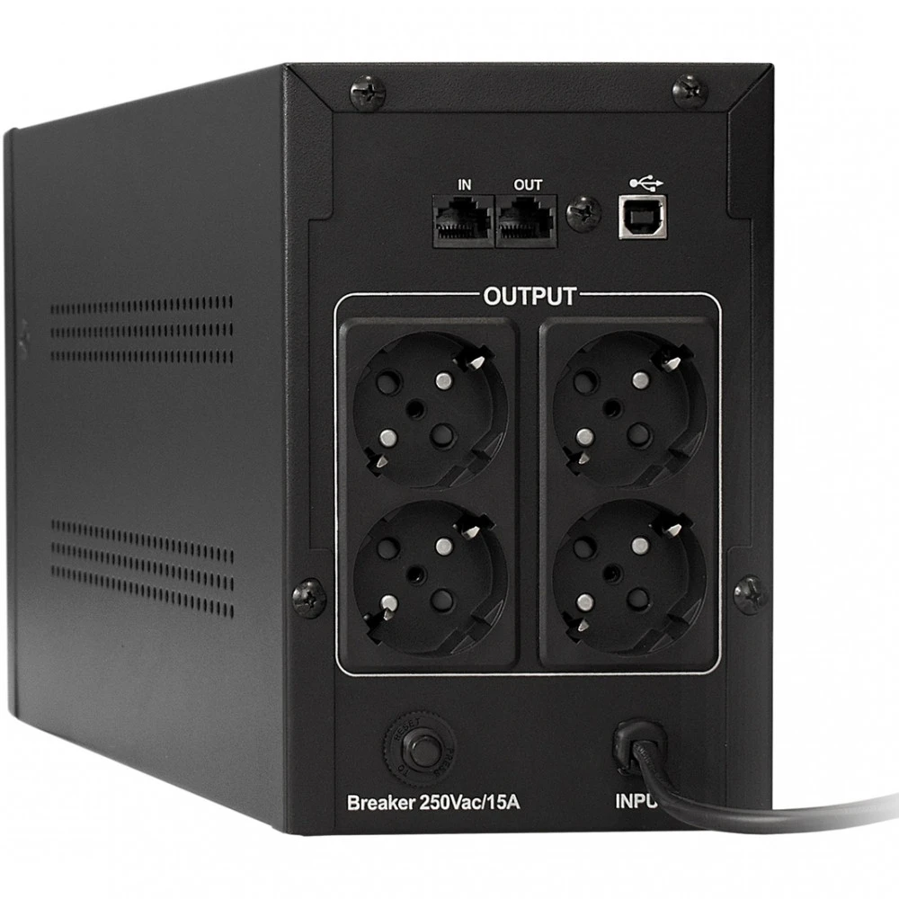Источник бесперебойного питания ExeGate SpecialPro UNB-1000 EP212518RUS 1000 ВА, 600 Вт