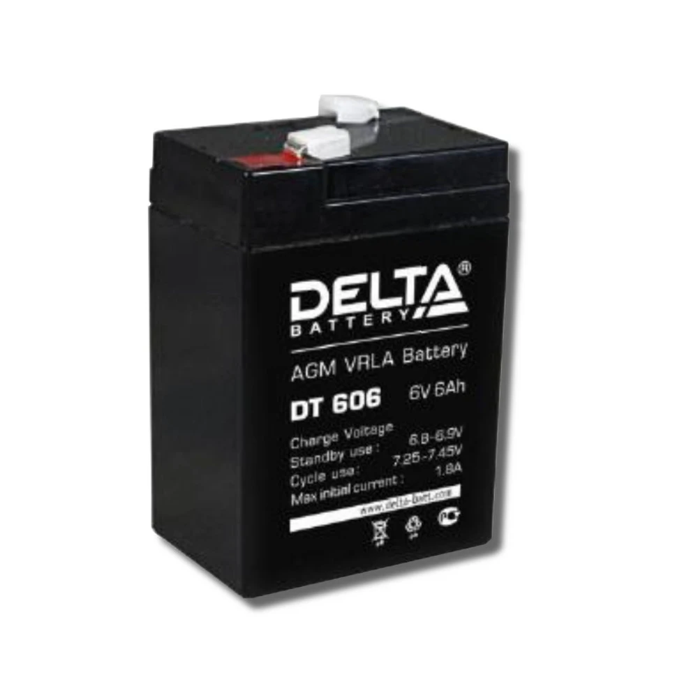 Сменные аккумуляторы АКБ для ИБП Delta Battery DT 606 6 В