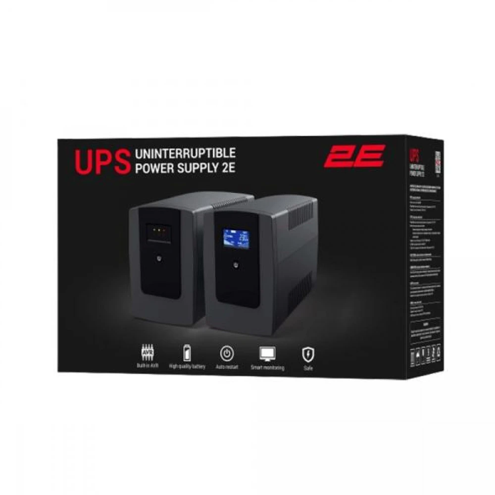 Источник бесперебойного питания 2E ED850 2E-ED850 850 ВА, 480 Вт