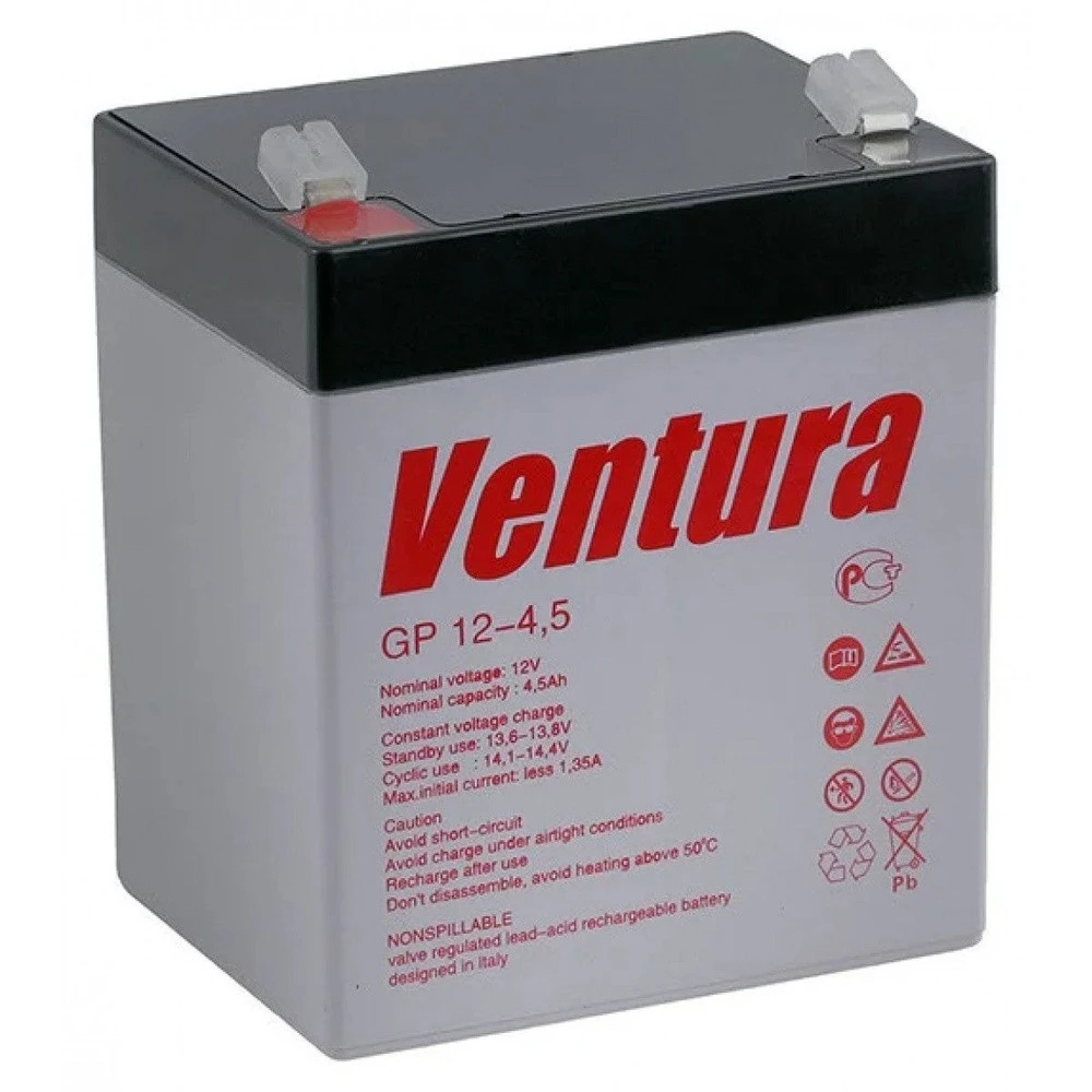 Сменные аккумуляторы АКБ для ИБП Ventura GP 12-4,5 12 В