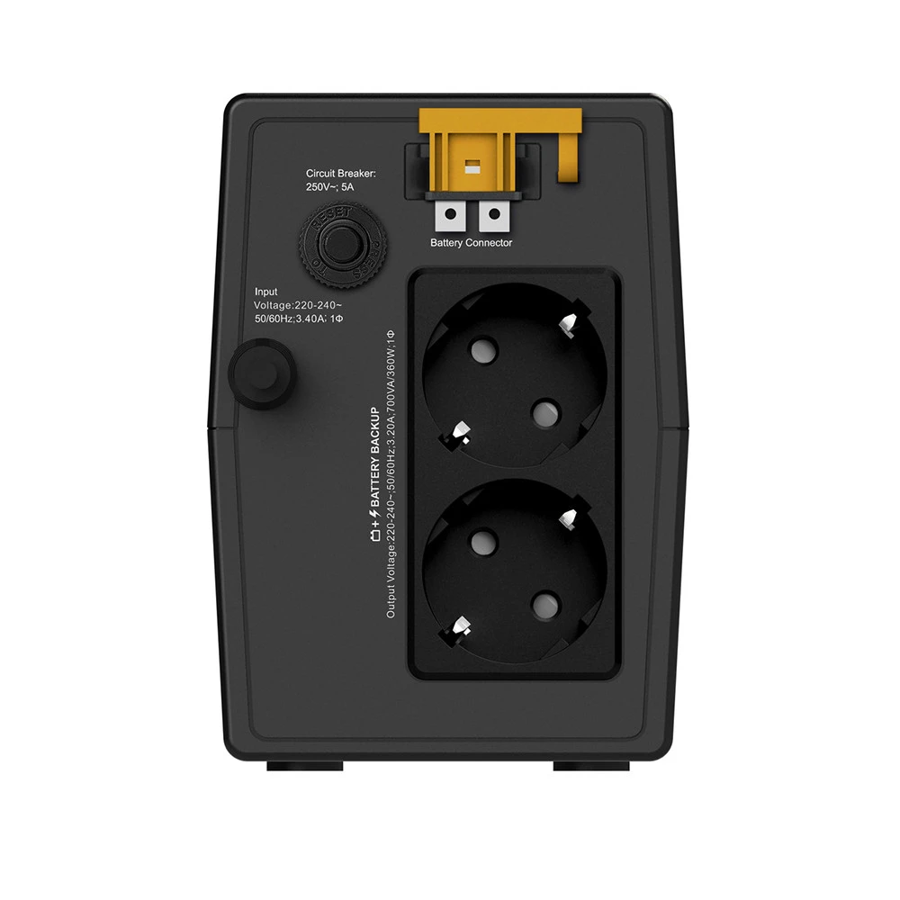 Источник бесперебойного питания APC BVG700I-GR 700 ВА, 360 Вт