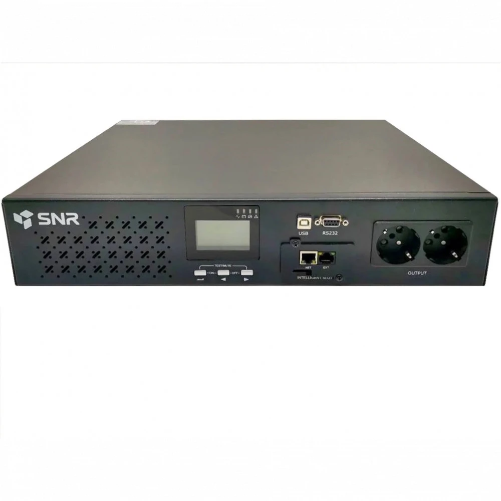 Источник бесперебойного питания SNR SNR-UPS-LIRM-1000-PS-SNMP 1000 ВА, 800 Вт