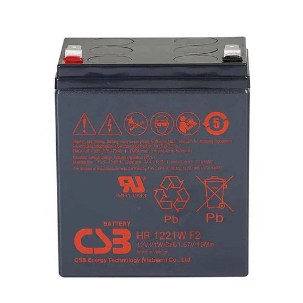Сменные аккумуляторы АКБ для ИБП CSB HR 1221W F2 12 В