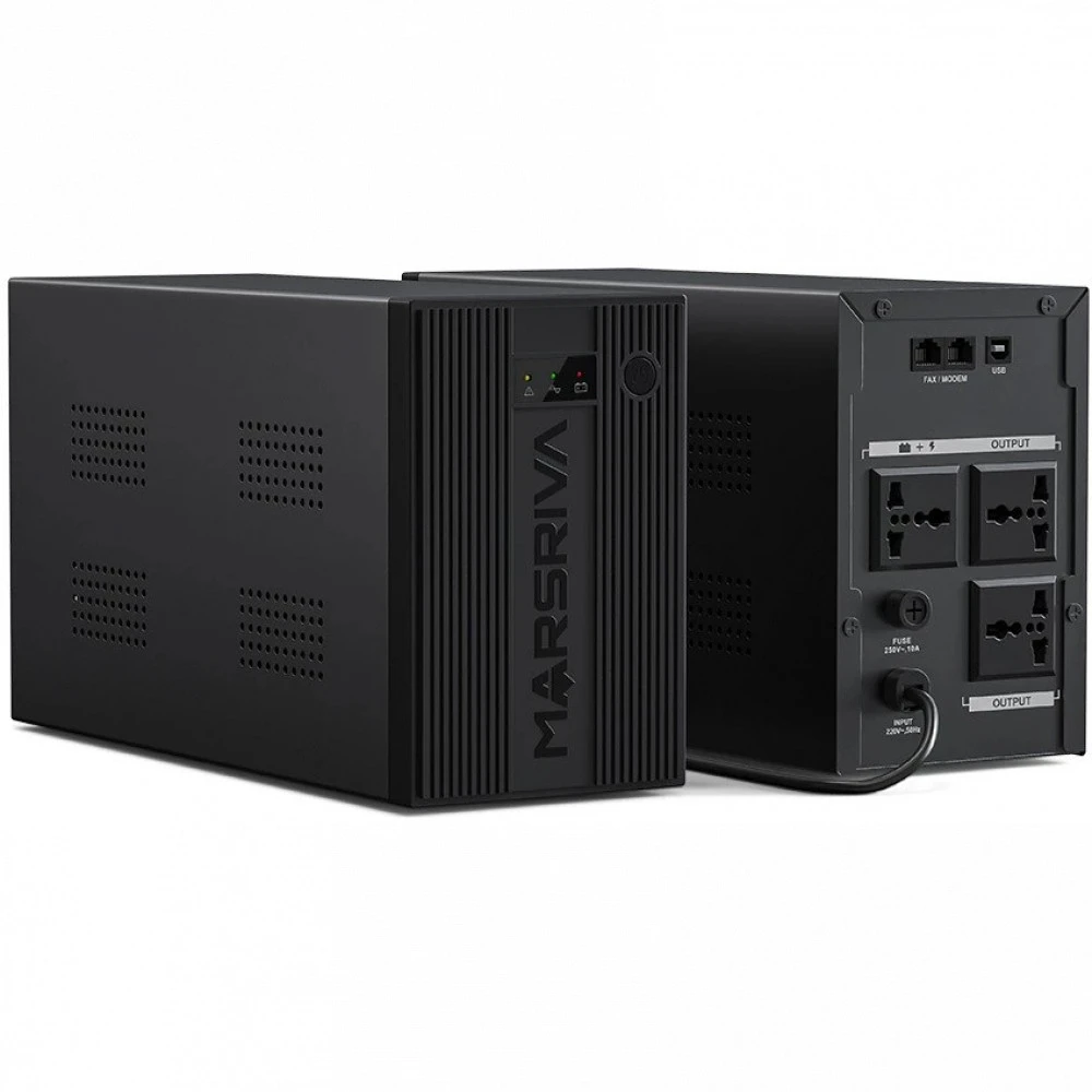 Источник бесперебойного питания MARSRIVA MR-UF1050 31053179 1050 ВА, 600 Вт